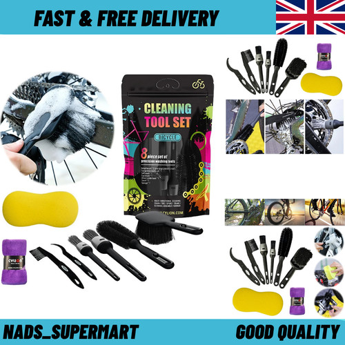 Bike cleaning brush set - brush,