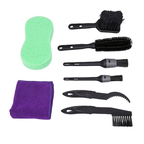 8pcs bike cleaning kit - 8pcs,