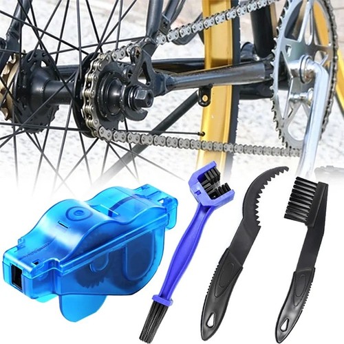 4pcs bike chain cleaner - chain, brush
