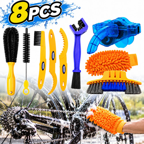 Bicycle cleaning brush set - bicycle,