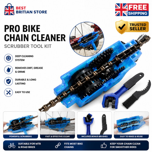 Pro bike chain - bike, cleaner