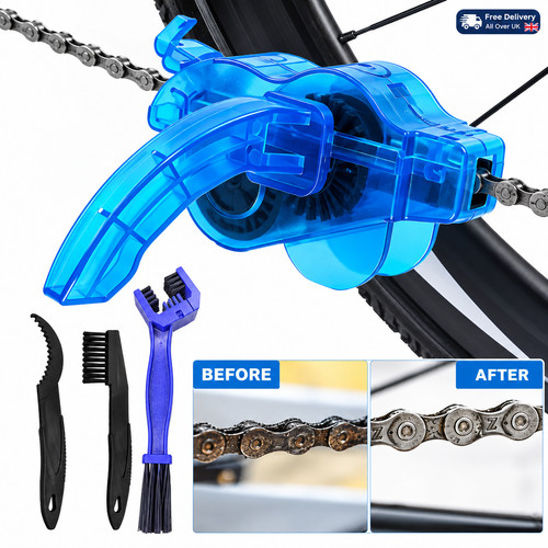 Bicycle chain cleaner kit - cleaner,