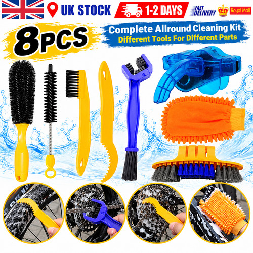 8pcs bicycle cleaning - 8pcs,