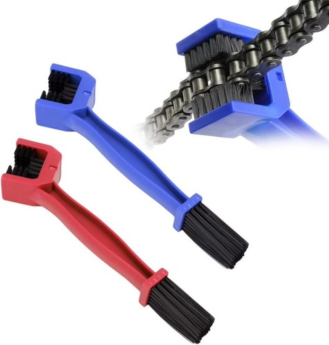 Motorcycle bike chain cleaning - chain,