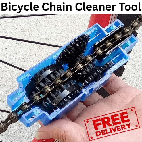 Portable bicycle chain cleaner - portable,